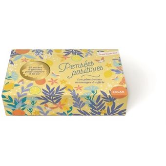 Gratitude Box, 50 messages à gratter pour positiver toute l'année