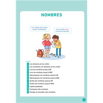 De l'école à la maison - Maths CE1 Ed. 2022 - Mes fiches Leçons de Maths + exercices numériques