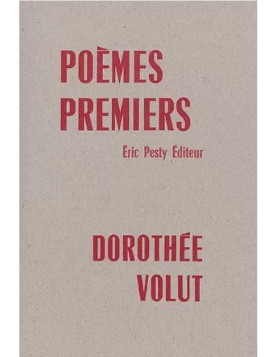 Poemes premiers