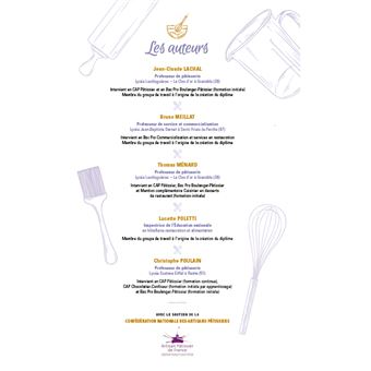 CAP Pâtissier 1/2 Guide de Référence - 2022