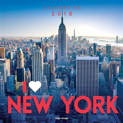 Calendrier mural New York 2018