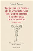Traité sur les causes de la cruentation des corps morts, à l