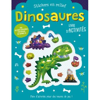 Stickers en relief - dinosaures