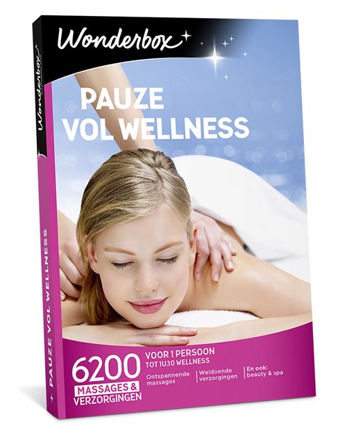 Wonderbox NL Pauze vol wellness