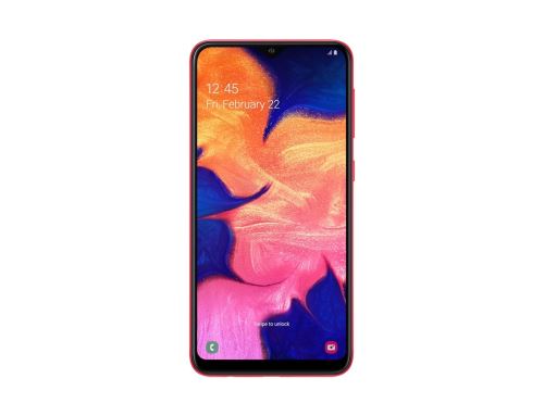Samsung Galaxy A10 - 4G smartphone - double SIM - RAM 2 Go / Mémoire interne 32 Go - microSD slot - Écran LCD - 6.2"" - 1520 x 720 pixels - rear camera 13 MP - front camera 5 MP - rouge État correct - Samsung reconditionné disponible sur Fnac