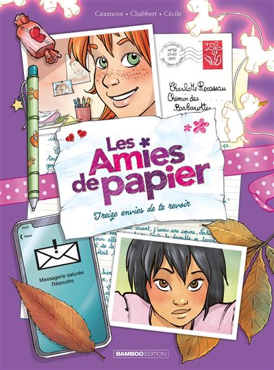 Les Amies de papier - Ingrid Chabbert - cartonné