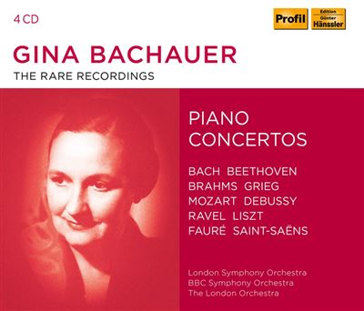 EDITION RARE RECORDINGS PIANO CONCERTOS/4CD