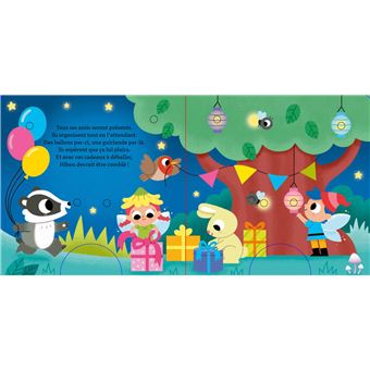 Ballon + Livre Lumières - Joyeux anniversaire