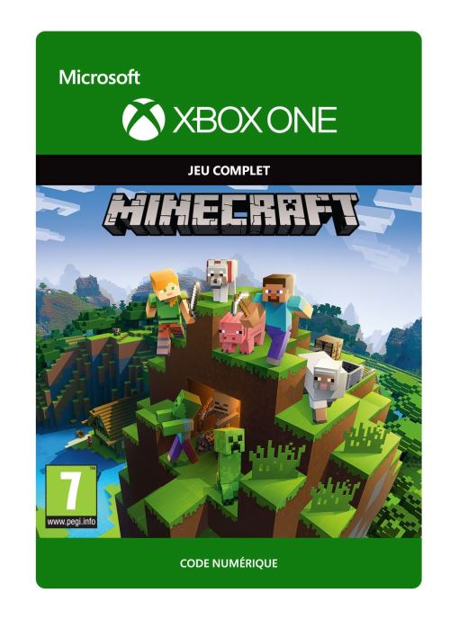 Code de telechargement Minecraft Xbox One