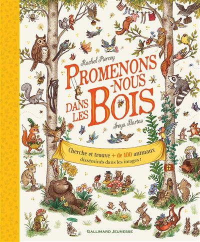 Promenons-nous dans les bois - Rachel Piercey - cartonné