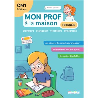 Mon prof à la maison - Français CM1