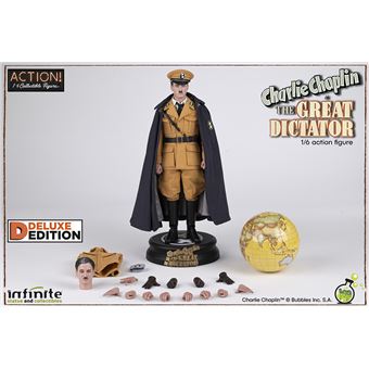 Figurine Charlie Chaplin The Great Dictator Édition Deluxe