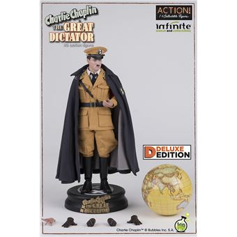 Figurine Charlie Chaplin The Great Dictator Édition Deluxe