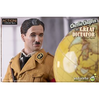 Figurine Charlie Chaplin The Great Dictator Édition Deluxe