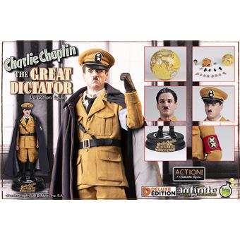 Figurine Charlie Chaplin The Great Dictator Édition Deluxe