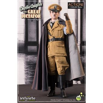 Figurine Charlie Chaplin The Great Dictator Édition Deluxe