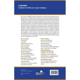 La mer Rouge : convoitises et rivalités sur un espace stratégique