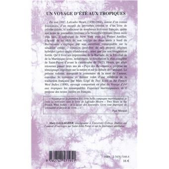 Un voyage d'été aux Tropiques