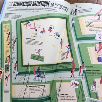 Le grand livre des sports Plus de 40 disciplines olympiques illustrées -  cartonné - Liang Lina, Fang Shenglan, Bérengère Viennot - Achat Livre