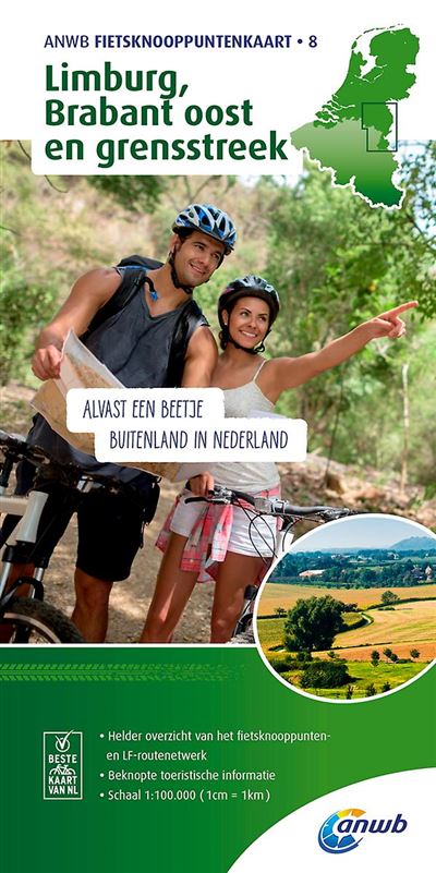 Limburg, Brabant Oost Fietsknooppuntenkaart 8