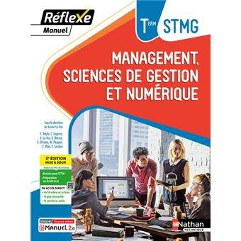 Manuel Réflexe - Management, Sciences de gestion et numérique Tle STMG BAC STMG - 2024 - Manuel - élève - + iManuel