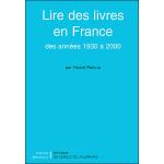 Lire des livres en france des annees 1930 a 2000