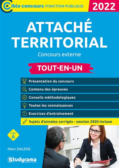 Attaché territorial, Concours externe 2019