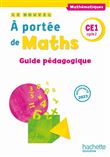 Le nouvel A portée de maths CE1 - Guide pédagogique