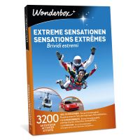 Coffret cadeau Wonderbox Sensations extrêmes