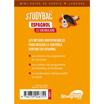 Espagnol : Le vocabulaire