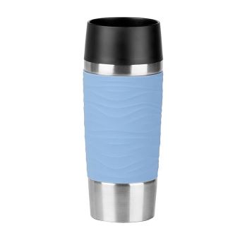 Emsa Travel Mug Waves 0.36L Isoleerbeker Blauw