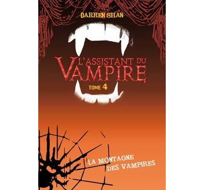 Couverture de Darren Shan, l'assistant du vampire n° 4 La montagne des vampires