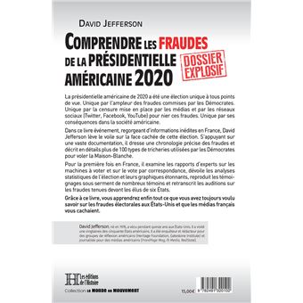 Comprendre les fraudes de la présidentielle américaine 2020