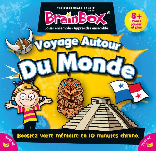 BrainBox : Voyage autour du Monde (Edition 2022) - Boutique BCD JEUX