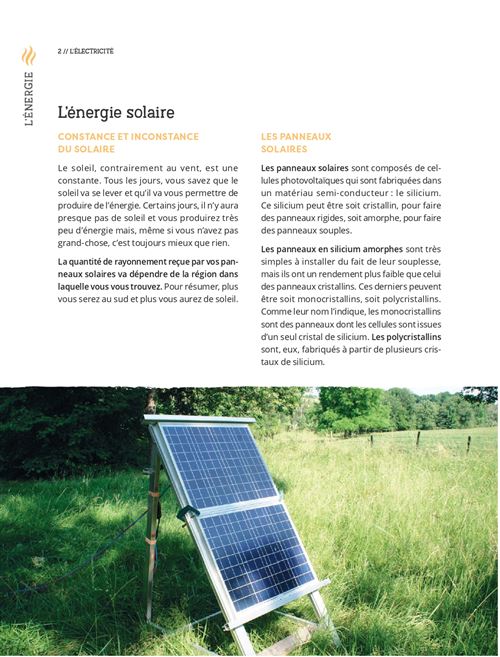 0 euro de facture d'énergie, Les premiers pas vers l'autosuffisance - Björn  Duval - Librairie L'Armitière