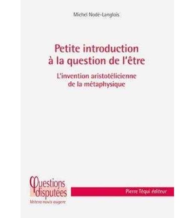 Petite introduction à la question de l'être