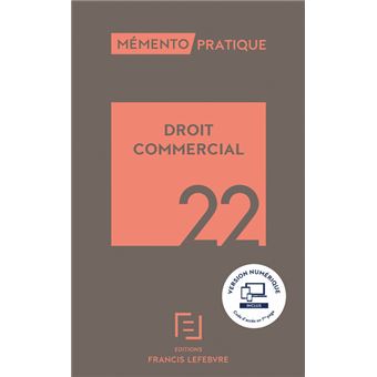Droit commercial 2022