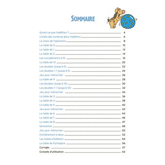 Des jeux pour apprendre les tables d'addition - 6-8 ans