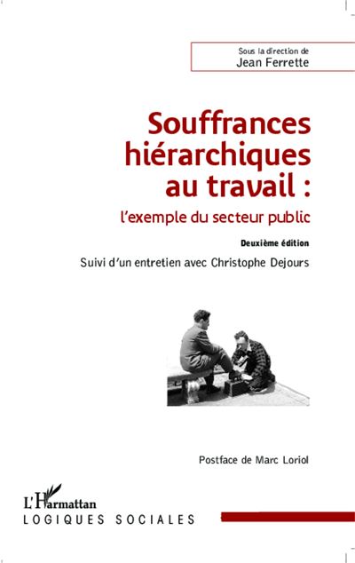 Souffrances hierachiques au travail l'exemple du secteur pub