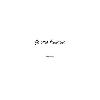 Je suis humaine