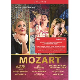 Les Noces de Figaro Cosi Fan Tutte Enlèvement au Sérail DVD - 1