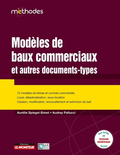 Modèles de baux commerciaux et autres documents types