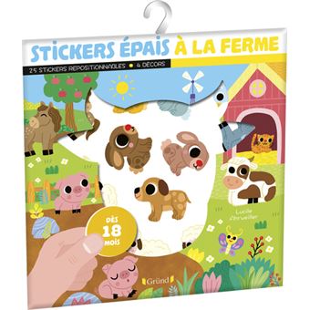 Stickers épais À la ferme