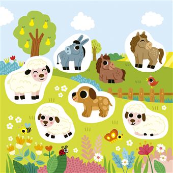 Stickers épais À la ferme