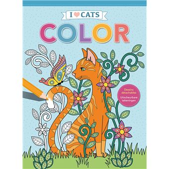 I love cats Color