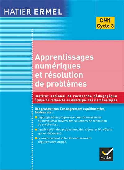 Ermel - Apprentissages numériques et résolution de problèmes CM1 - Roland Charnay - Hatier - broché - Scolaire / Universitaire