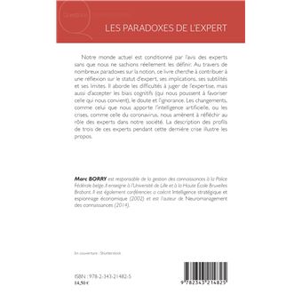 Les paradoxes de l'expert