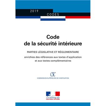 Code de la sécurite intérieure