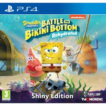 SpongeBob SquarePants Battle for Bikini Bottom Rehydrated Shiny Edition PS4