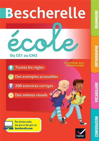 Bescherelle Ecole Francais Cp Ce1 Ce2 Cm1 Cm2 Tout Le Programme De Francais A L Ecole Primaire Cartonne Dominique Desmarchelier Achat Livre Ou Ebook Fnac